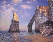 Claude Monet The Needle Rock and the Porte d-Aval,Etretat Spain oil painting artist